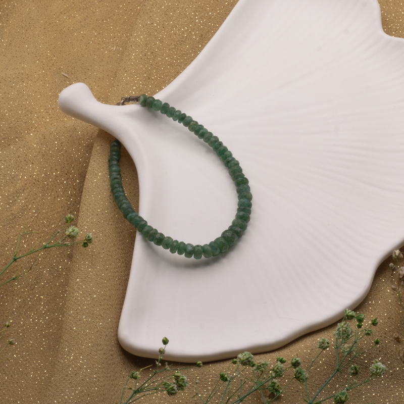 Emerald Natural Stone Bracelet