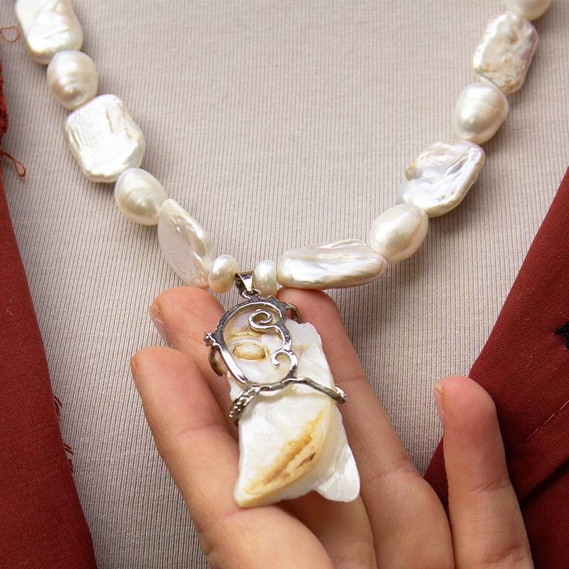 Pearl Natural Stone Necklace