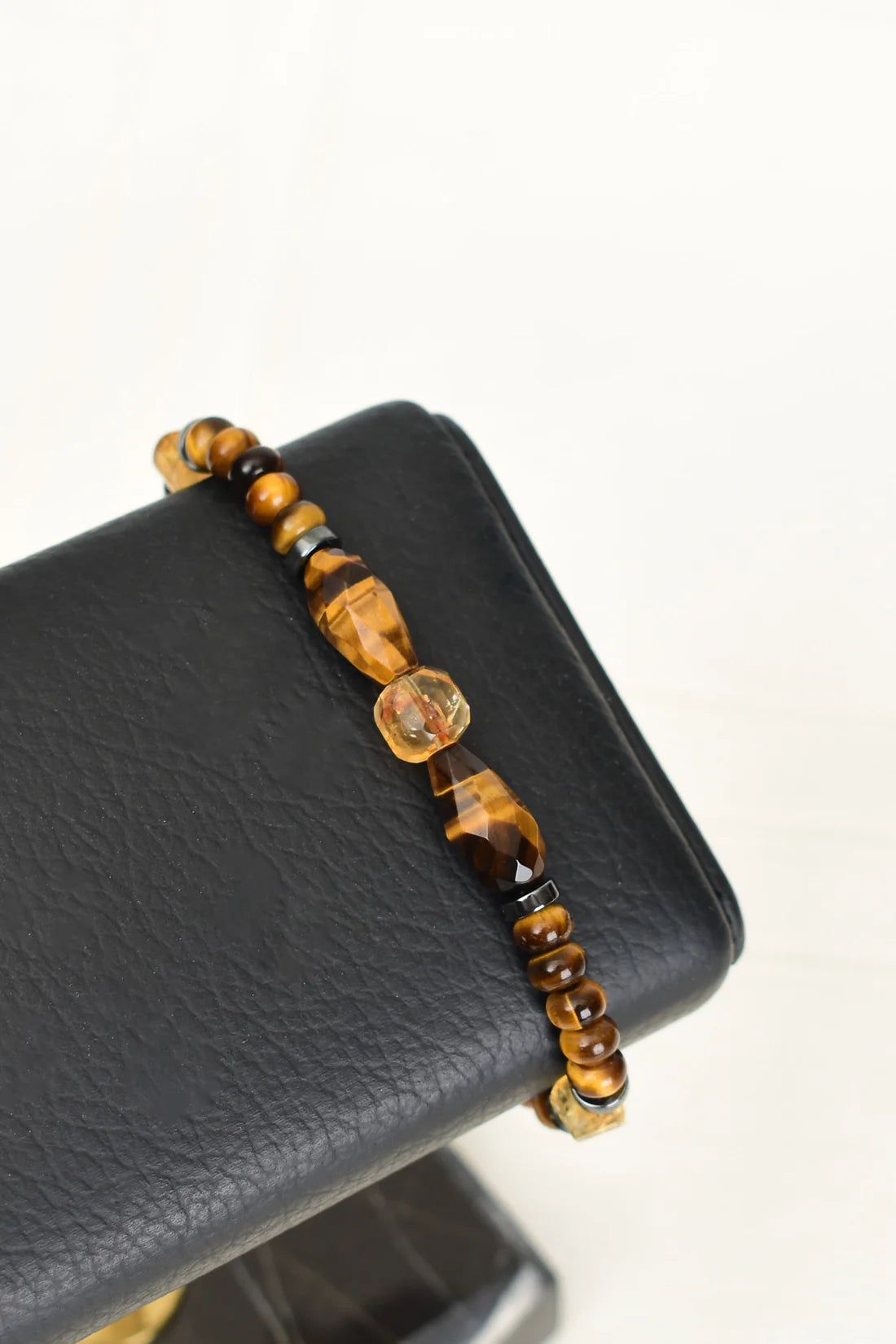 Tiger Eye - Citrine Natural Stone Bracelet