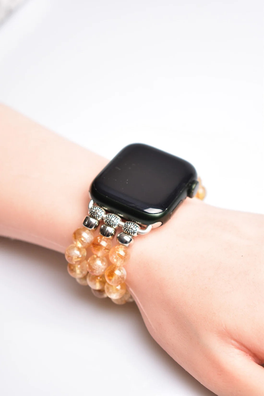 Citrine Natural Stone Apple Watch Watch Band 38 - 41 Mm