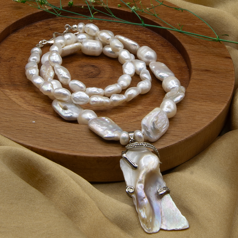 Pearl Natural Stone Necklace