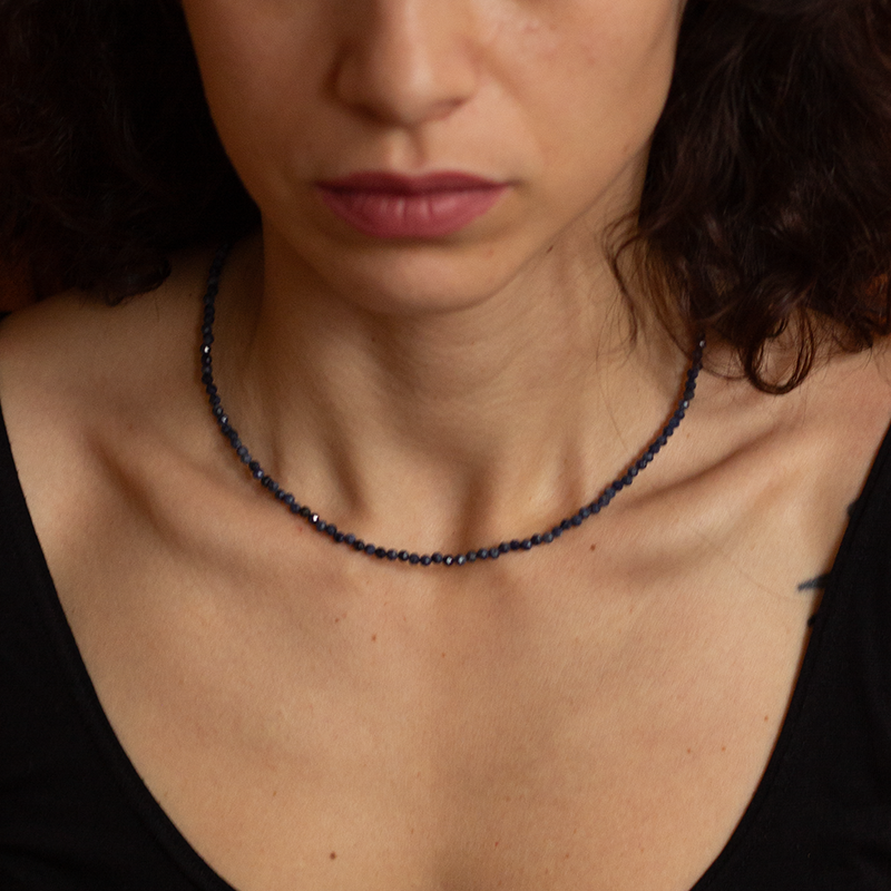 Sapphire Natural Stone Necklace