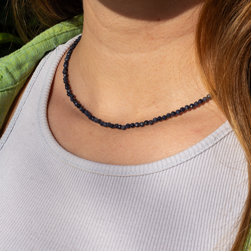 Sapphire Natural Stone Necklace