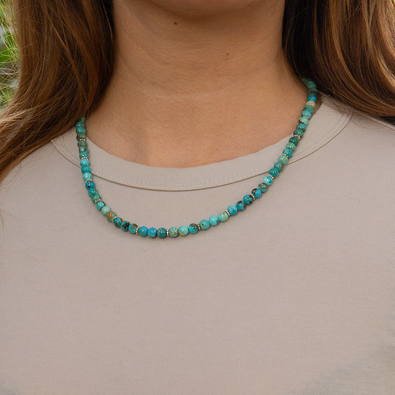 Turquoise Natural Stone Necklace