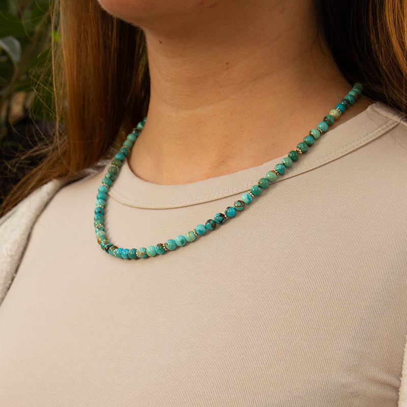 Turquoise Natural Stone Necklace