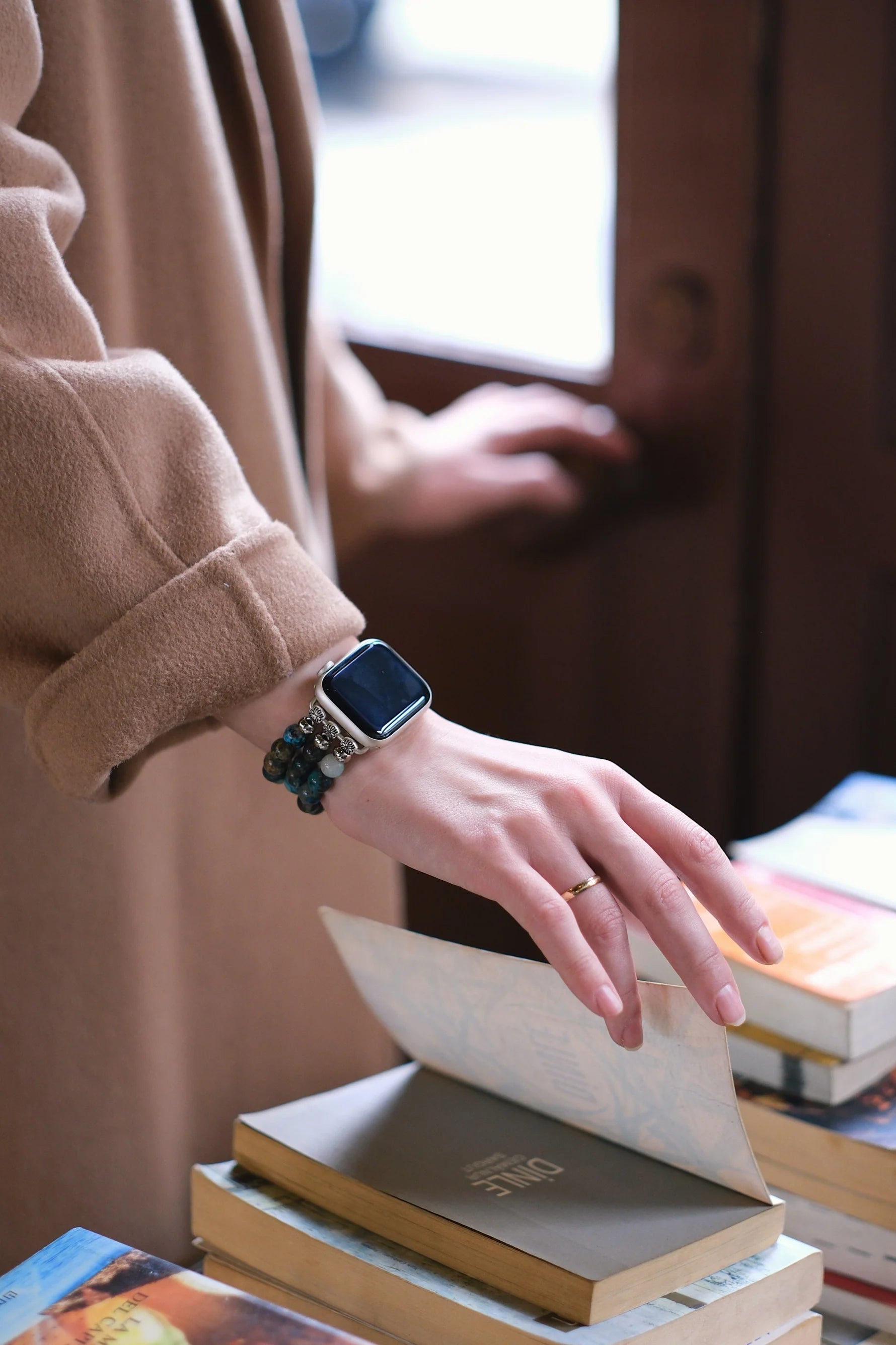 Krizokol Natural Stone Apple Watch Watch Band 42 - 49mm