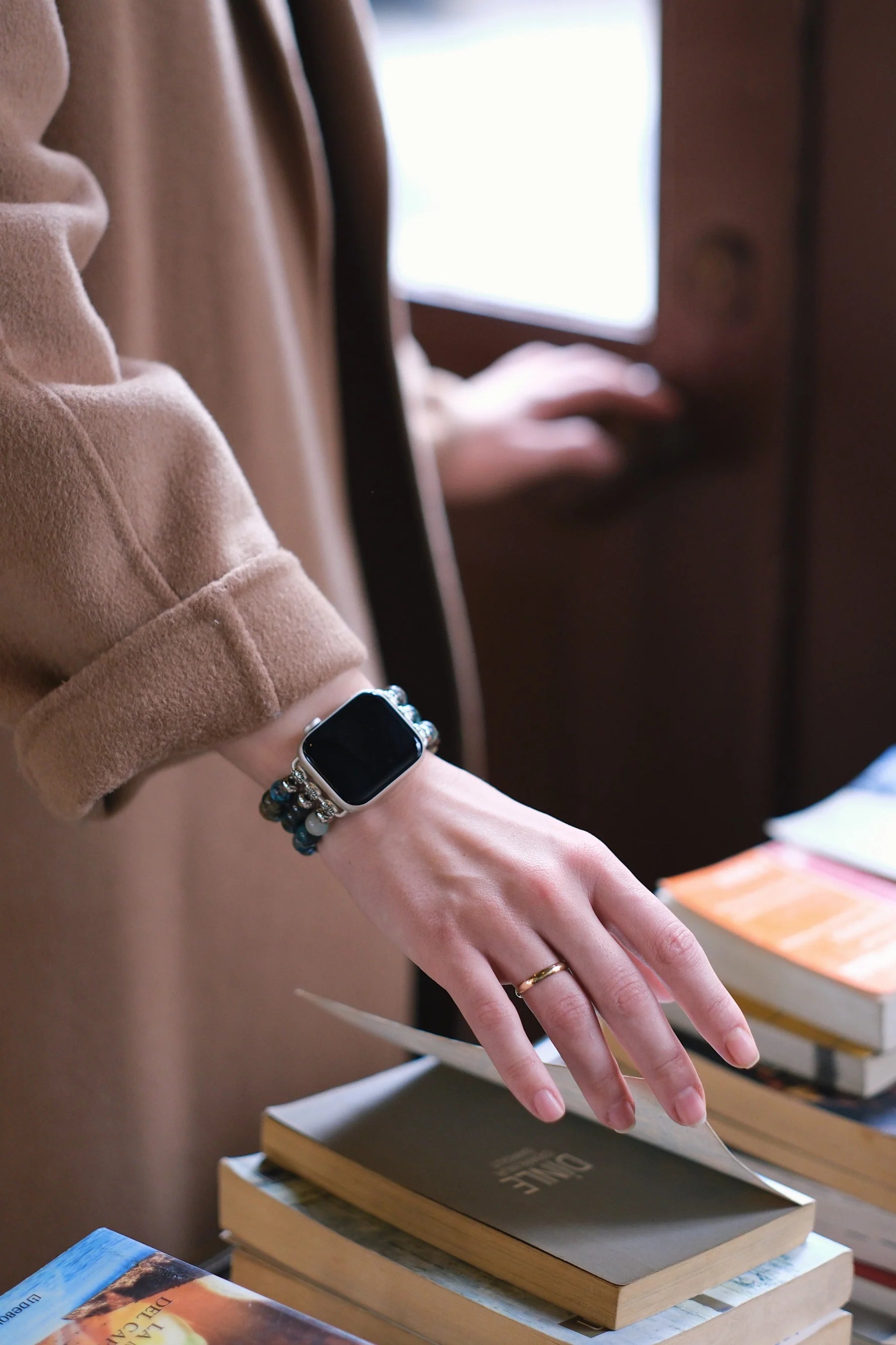 Krizokol Natural Stone Apple Watch Watch Band 42 - 49mm