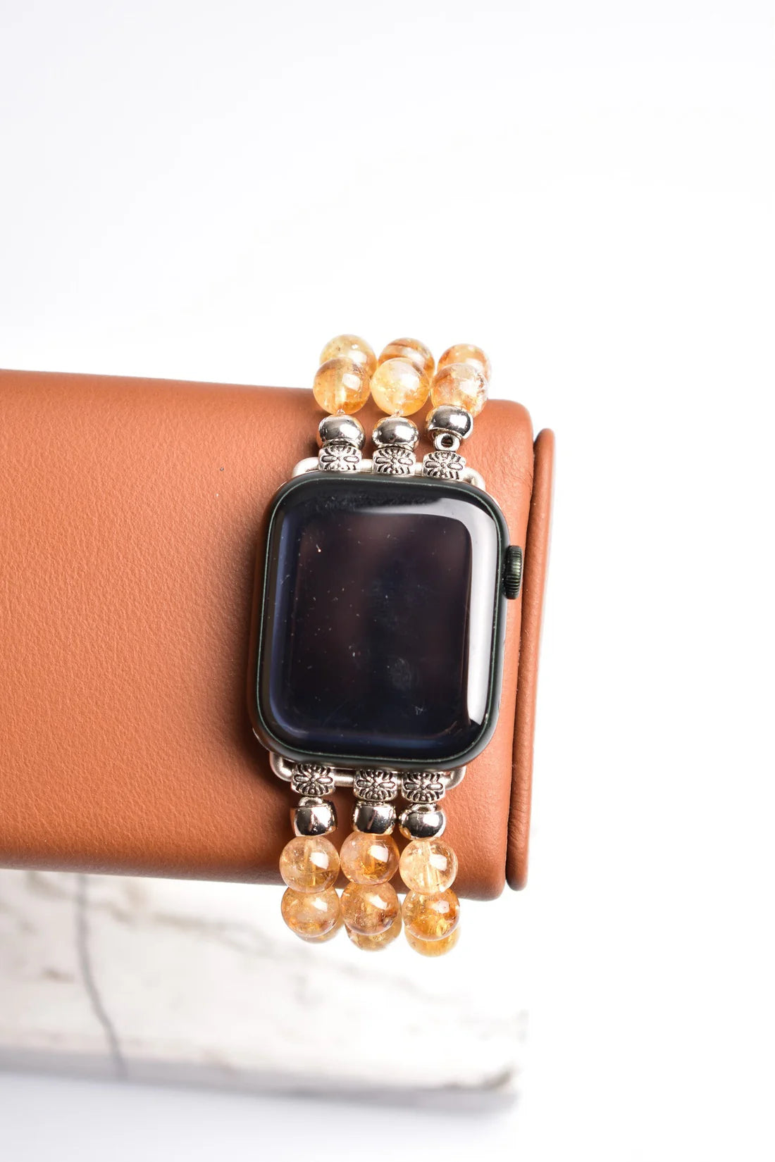 Citrine Natural Stone Apple Watch Watch Band 38 - 41 Mm