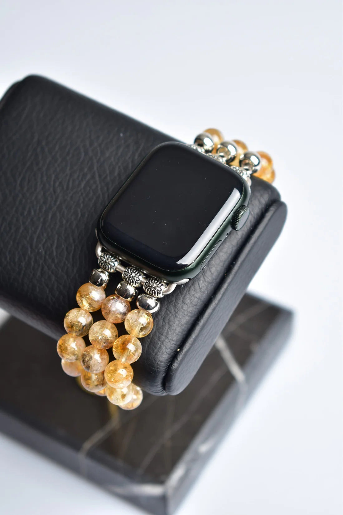 Citrine Natural Stone Apple Watch Watch Band 38 - 41 Mm